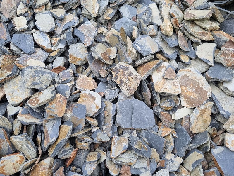 ardoise bleue rustique 40/80